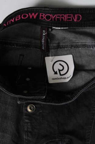 Damen Jeans Rainbow, Größe M, Farbe Schwarz, Preis 10,09 €