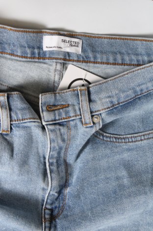 Damskie jeansy Selected Femme, Rozmiar S, Kolor Niebieski, Cena 96,76 zł