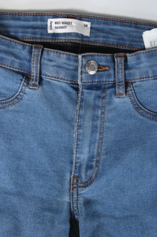Dámske džínsy  Sinsay, Veľkosť XS, Farba Modrá, Cena  8,90 €