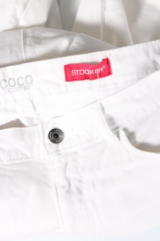 Damen Jeans Stooker, Größe L, Farbe Weiß, Preis € 9,00