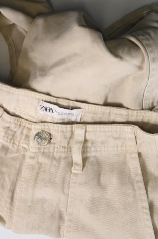 Damen Jeans Zara, Größe XS, Farbe Beige, Preis 9,40 €