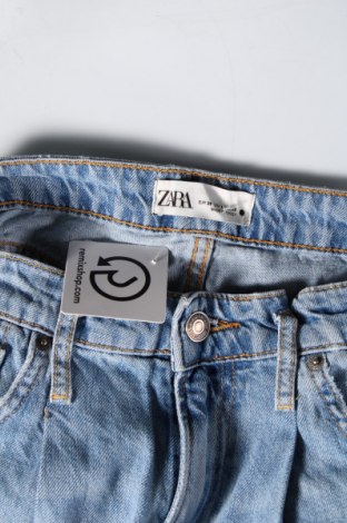 Damskie jeansy Zara, Rozmiar S, Kolor Niebieski, Cena 37,75 zł