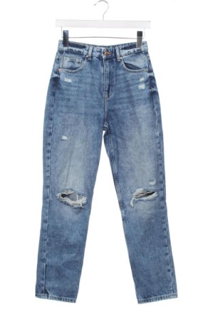 Dámske džínsy  Zara, Veľkosť XS, Farba Modrá, Cena  17,39 €