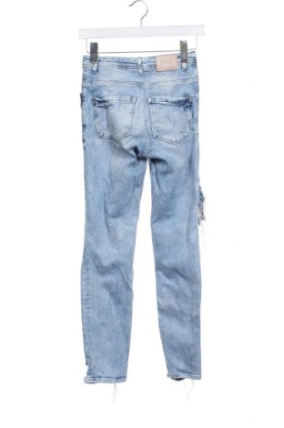 Dámské džíny  Zara, Velikost XS, Barva Modrá, Cena  208,00 Kč
