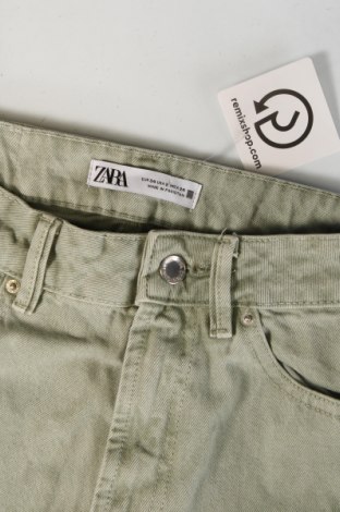 Γυναικείο Τζίν Zara, Μέγεθος XS, Χρώμα Πράσινο, Τιμή 9,19 €