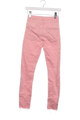 Дамски дънки Zara, Размер XS, Цвят Розов, Цена 13,50 лв.