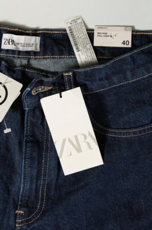 Dámske džínsy  Zara, Veľkosť M, Farba Modrá, Cena  15,82 €