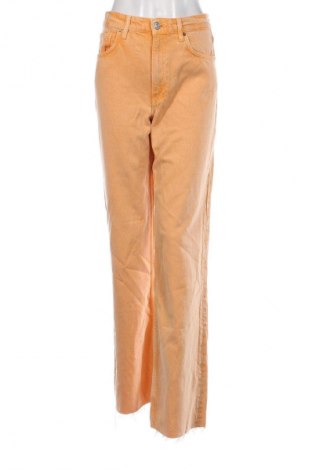 Дамски дънки Zara, Размер S, Цвят Оранжев, Цена 12,15 лв.
