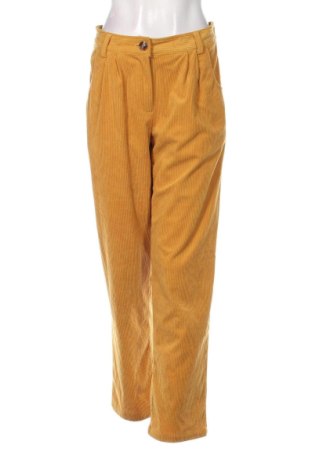 Γυναικείο κοτλέ παντελόνι, Μέγεθος M, Χρώμα Κίτρινο, Τιμή 5,56 €