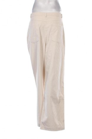 Pantaloni de velvet de femei A Lot Less x About You, Mărime XXL, Culoare Bej, Preț 307,90 Lei