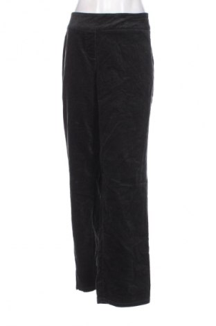 Pantaloni de velvet de femei Alia, Mărime 3XL, Culoare Negru, Preț 47,70 Lei