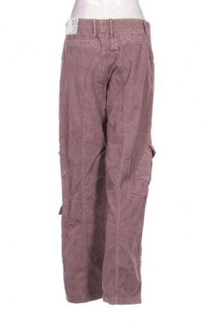 Pantaloni de velvet de femei BDG, Mărime M, Culoare Mov, Preț 137,66 Lei