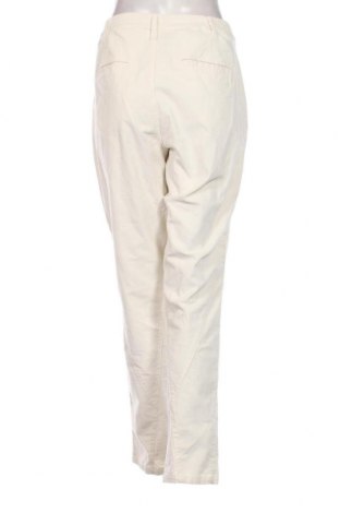 Γυναικείο κοτλέ παντελόνι Bpc Bonprix Collection, Μέγεθος L, Χρώμα Λευκό, Τιμή 6,28 €