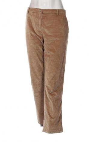 Pantaloni de velvet de femei Brax, Mărime XXL, Culoare Bej, Preț 123,02 Lei