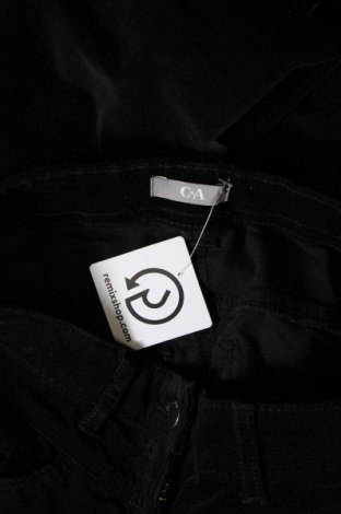 Γυναικείο κοτλέ παντελόνι C&A, Μέγεθος S, Χρώμα Μαύρο, Τιμή 5,74 €