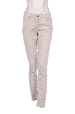 Pantaloni de velvet de femei Cecil, Mărime M, Culoare Bej, Preț 60,69 Lei