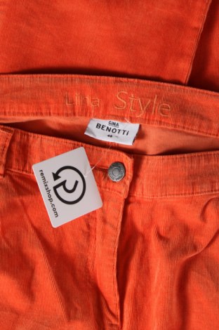 Damen Cordhose Gina Benotti, Größe XL, Farbe Orange, Preis € 10,09