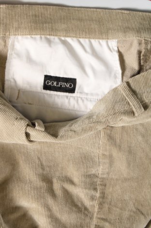Pantaloni de velvet de femei Golfino, Mărime L, Culoare Bej, Preț 134,21 Lei
