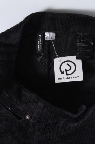 Γυναικείο κοτλέ παντελόνι H&M Divided, Μέγεθος M, Χρώμα Μαύρο, Τιμή 7,18 €