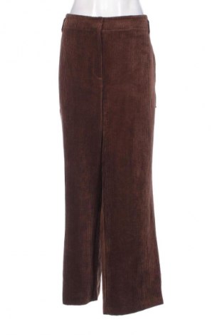 Pantaloni de velvet de femei Le Comte, Mărime M, Culoare Maro, Preț 123,02 Lei