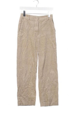 Pantaloni de velvet de femei Massimo Dutti, Mărime XS, Culoare Bej, Preț 123,02 Lei