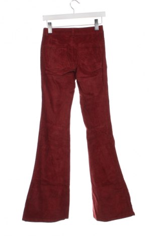 Дамски джинси Pull&Bear, Размер XS, Цвят Червен, Цена 29,81 лв.