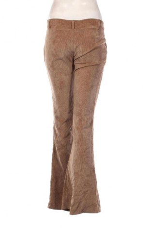 Pantaloni de velvet de femei Regalinas, Mărime S, Culoare Maro, Preț 34,21 Lei