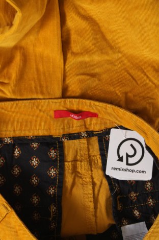 Pantaloni de velvet de femei S.Oliver, Mărime S, Culoare Galben, Preț 60,69 Lei