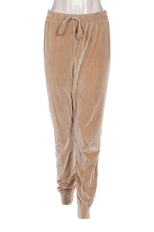 Γυναικείο κοτλέ παντελόνι SHEIN, Μέγεθος M, Χρώμα  Μπέζ, Τιμή 5,92 €