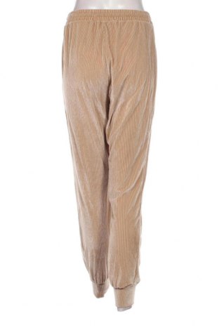 Pantaloni de velvet de femei SHEIN, Mărime M, Culoare Bej, Preț 28,62 Lei