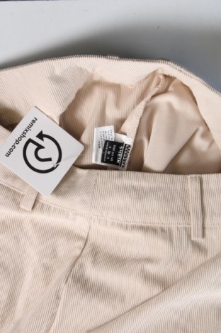 Γυναικείο κοτλέ παντελόνι SHEIN, Μέγεθος S, Χρώμα  Μπέζ, Τιμή 8,07 €