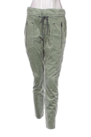 Pantaloni de velvet de femei Street One, Mărime XL, Culoare Verde, Preț 67,44 Lei