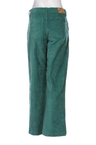 Pantaloni de velvet de femei Tranquillo, Mărime M, Culoare Verde, Preț 41,45 Lei