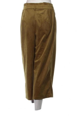 Pantaloni de velvet de femei Vero Moda, Mărime M, Culoare Verde, Preț 29,31 Lei
