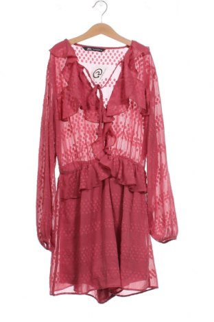 Dámský overal Zara, Velikost XS, Barva Popelavě růžová, Cena  271,00 Kč