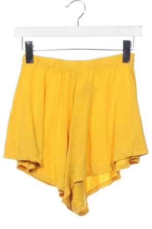 Дамски къс панталон, Размер XS, Цвят Жълт, Цена 9,69 лв.