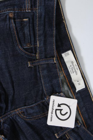 Дамски къс панталон Abercrombie & Fitch, Размер XXS, Цвят Син, Цена 27,00 лв.