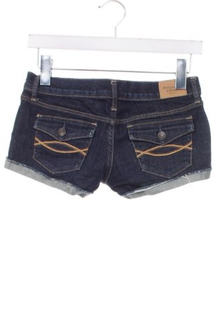 Дамски къс панталон Abercrombie & Fitch, Размер XXS, Цвят Син, Цена 27,00 лв.