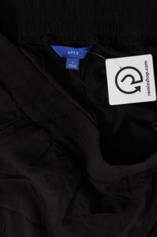 Дамски къс панталон Apt.9, Размер L, Цвят Черен, Цена 11,40 лв.