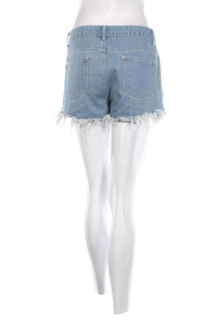 Γυναικείο κοντό παντελόνι Boohoo, Μέγεθος M, Χρώμα Μπλέ, Τιμή 11,75 €