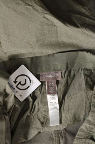 Γυναικείο κοντό παντελόνι Chico's, Μέγεθος XXL, Χρώμα Πράσινο, Τιμή 15,44 €