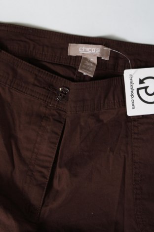 Γυναικείο κοντό παντελόνι Chico's, Μέγεθος XL, Χρώμα Καφέ, Τιμή 15,44 €