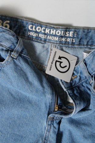 Дамски къс панталон Clockhouse, Размер S, Цвят Син, Цена 11,73 лв.