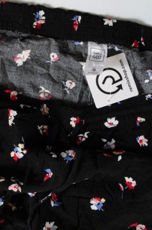 Дамски къс панталон Clothing & Co, Размер XXL, Цвят Черен, Цена 13,30 лв.