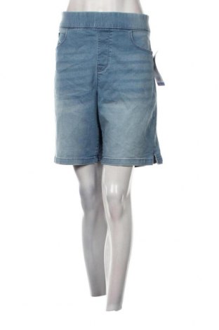 Pantaloni scurți de femei DKNY Jeans, Mărime L, Culoare Albastru, Preț 434,21 Lei
