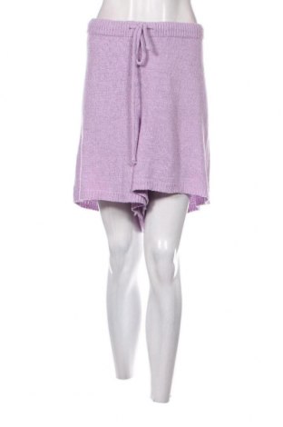 Γυναικείο κοντό παντελόνι Ed.it.ed, Μέγεθος XXL, Χρώμα Βιολετί, Τιμή 7,05 €