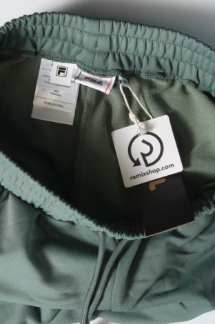 Дамски къс панталон FILA, Размер M, Цвят Зелен, Цена 38,50 лв.