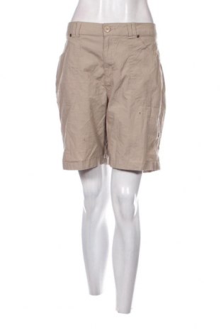 Γυναικείο κοντό παντελόνι George, Μέγεθος L, Χρώμα  Μπέζ, Τιμή 6,70 €