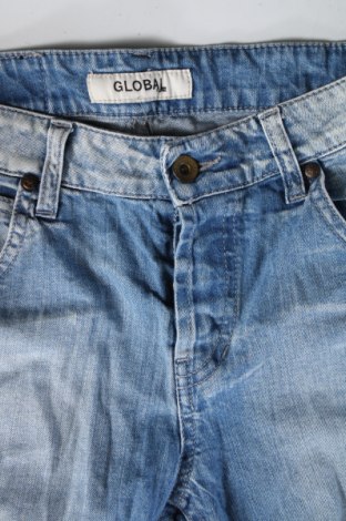 Γυναικείο κοντό παντελόνι Global, Μέγεθος M, Χρώμα Μπλέ, Τιμή 11,75 €