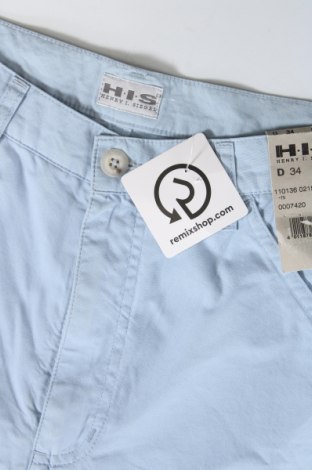 Γυναικείο κοντό παντελόνι H.I.S, Μέγεθος XS, Χρώμα Μπλέ, Τιμή 9,92 €